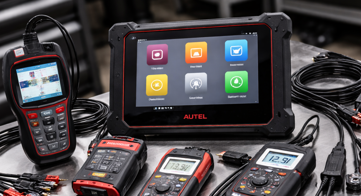 Grönt bränslehandtag vid bensinstation