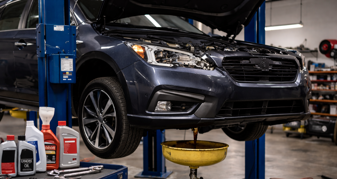 Grönt bränslehandtag vid bensinstation